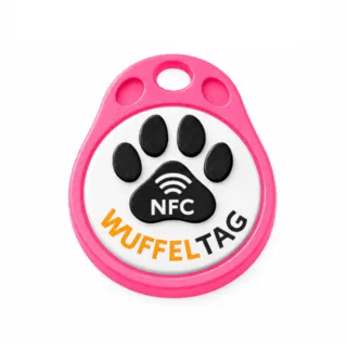 WuffelTag in Pink